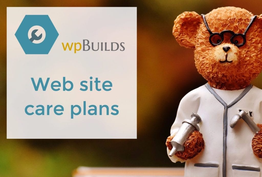 Web site care plans
