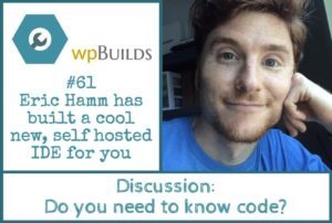 Eric Hamm has built a cool new, self hosted IDE for you