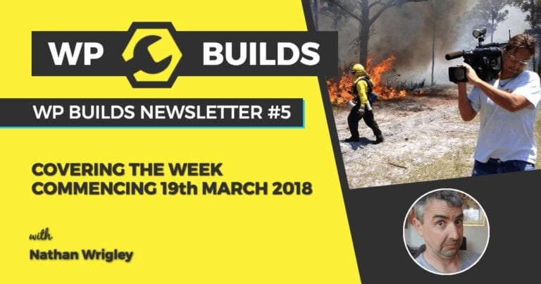 WP Builds Newsletter 5