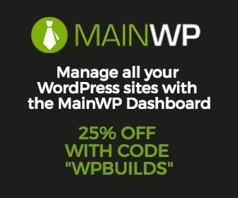 Get 25% off MainWP Now!