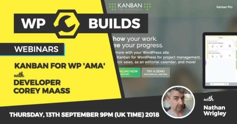 WP Builds - Webinar - Kanban for WP