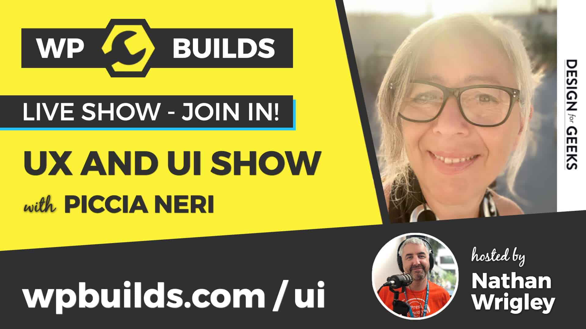 WP Builds UI/UX Show with Piccia Neri